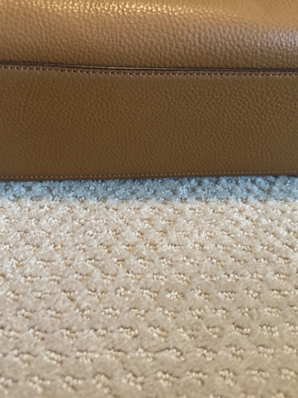 Brand new! Women’s tan leather coach purse - Picture 3 of 5